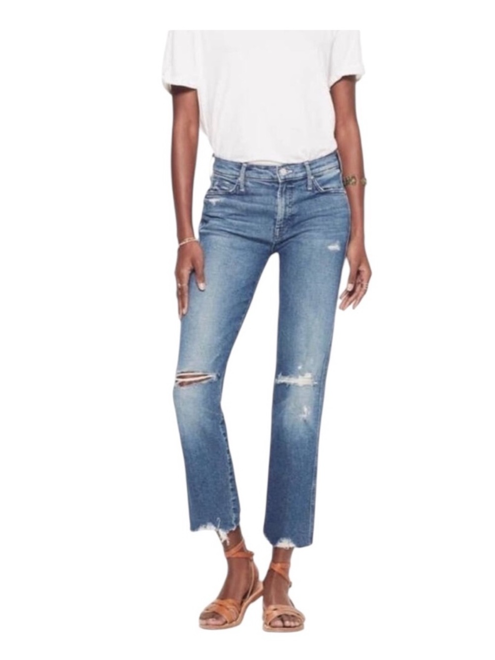MOTHER The Rascal Ankle Chew Jean - 24